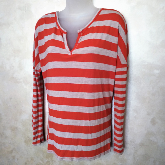 Old Navy Soft Striped Top EUC M - Picture 1 of 5